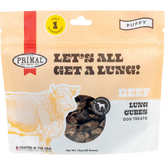 Primal Dog Dehydrated Treats Let's All Get A Lung Beef